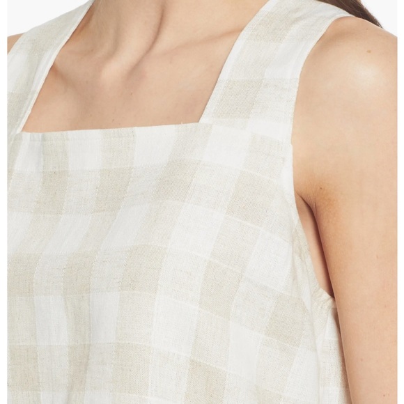 Linen Crop Top - Picture 4 of 4